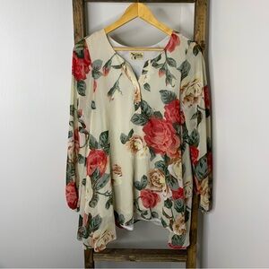 Show Me Your Mumu Floral Print Women's Top L